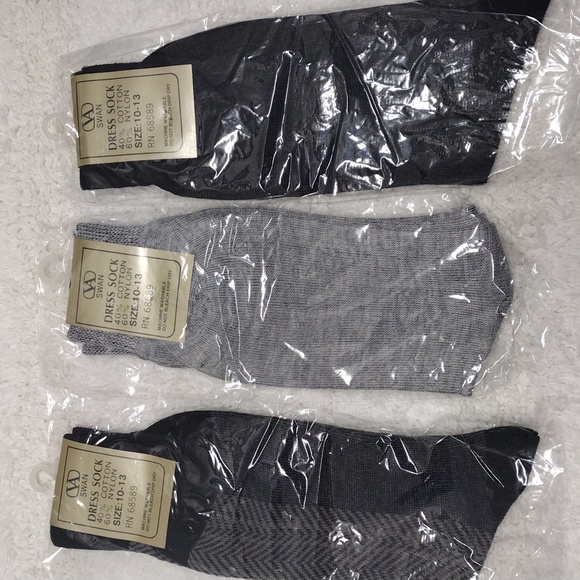 VA Swan Dress Socks Multiple Colors and Patterns 6 Pairs SD#6-6 - Picture 7 of 9